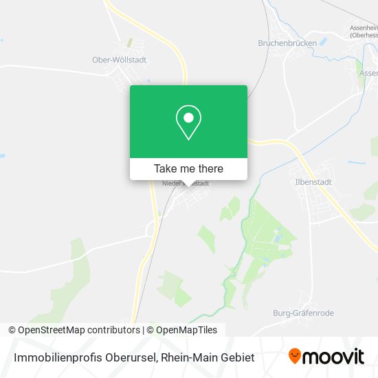 Immobilienprofis Oberursel map