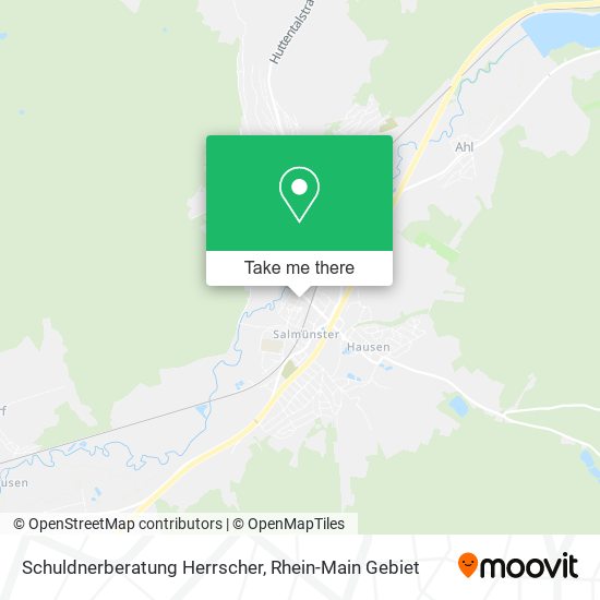 Schuldnerberatung Herrscher map