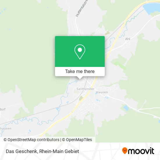 Карта Das Geschenk