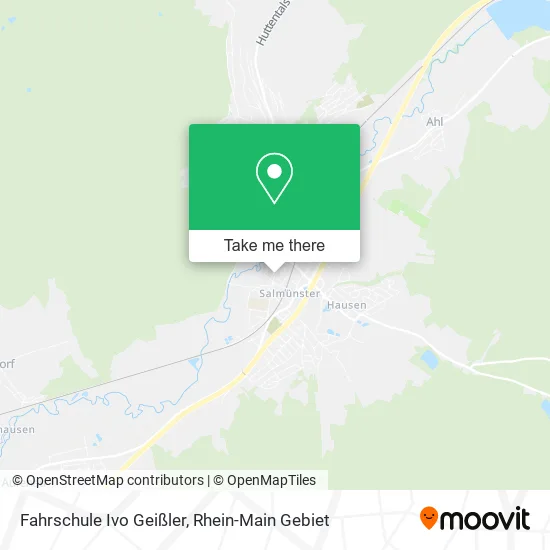 Карта Fahrschule Ivo Geißler
