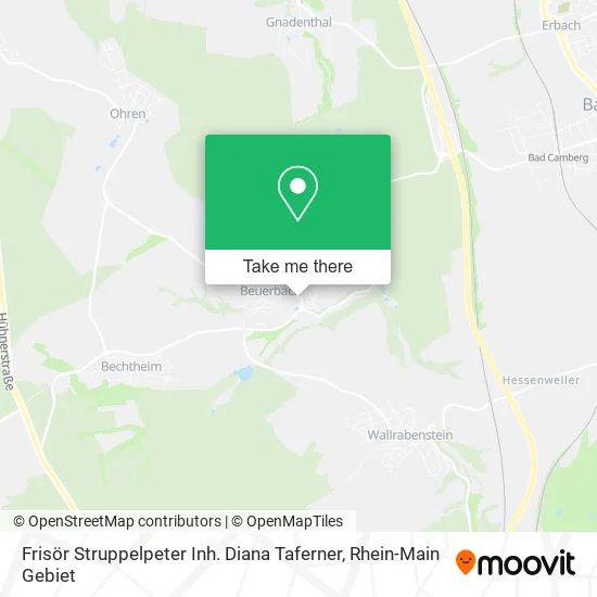 Карта Frisör Struppelpeter Inh. Diana Taferner