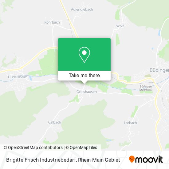 Brigitte Frisch Industriebedarf map