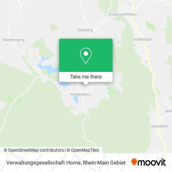 Verwaltungsgesellschaft Home map