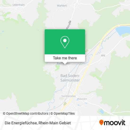 Карта Die Energiefüchse