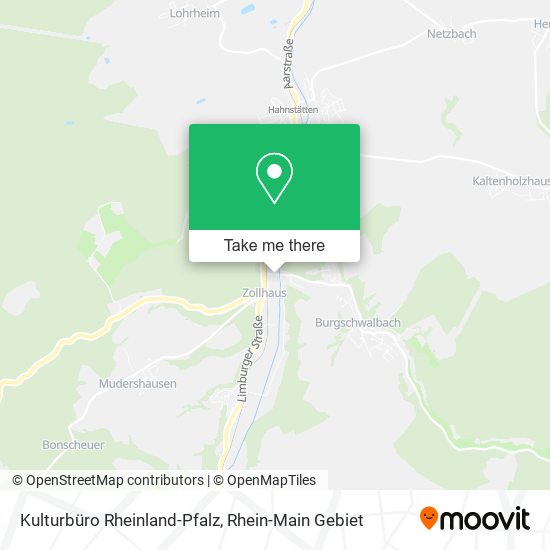 Kulturbüro Rheinland-Pfalz map