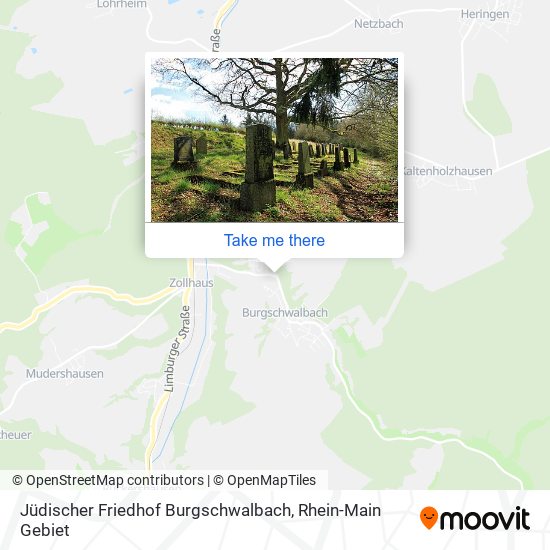 Jüdischer Friedhof Burgschwalbach map