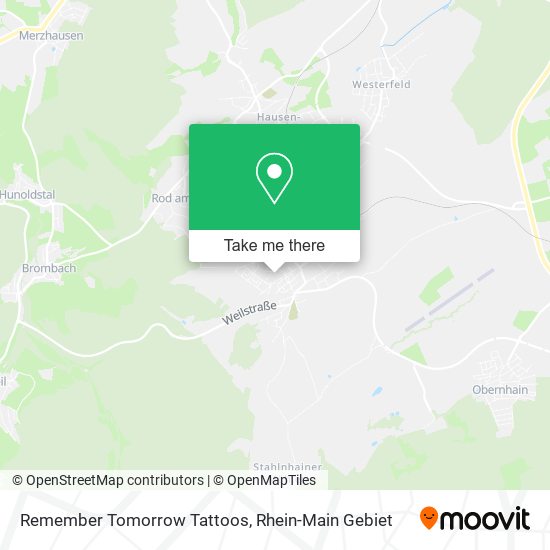 Remember Tomorrow Tattoos map