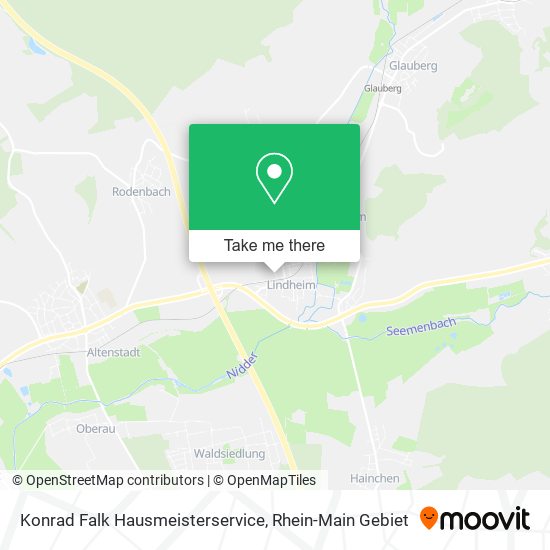 Konrad Falk Hausmeisterservice map