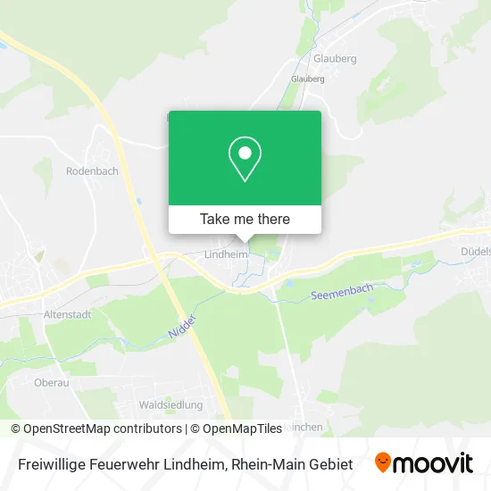 Карта Freiwillige Feuerwehr Lindheim