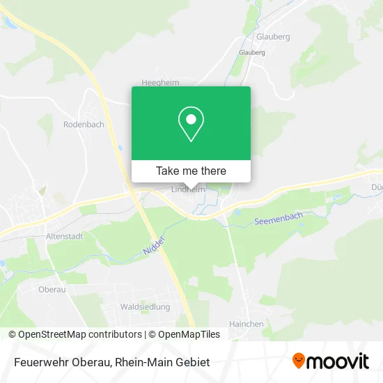 Карта Feuerwehr Oberau