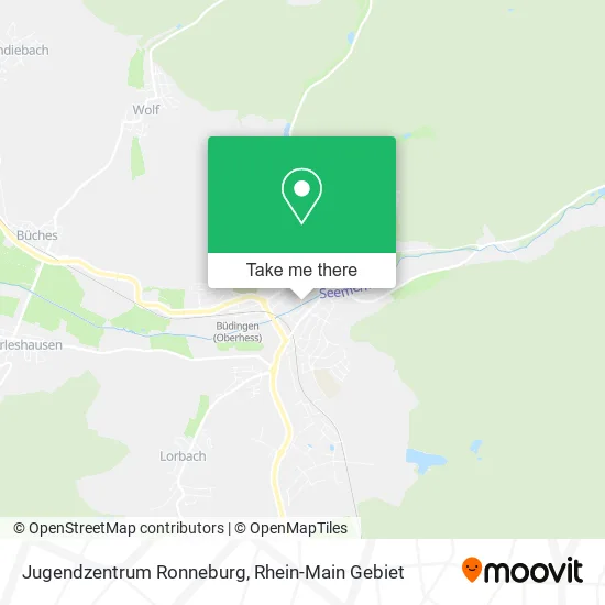 Карта Jugendzentrum Ronneburg
