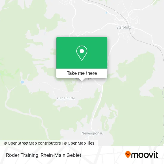 Карта Röder Training