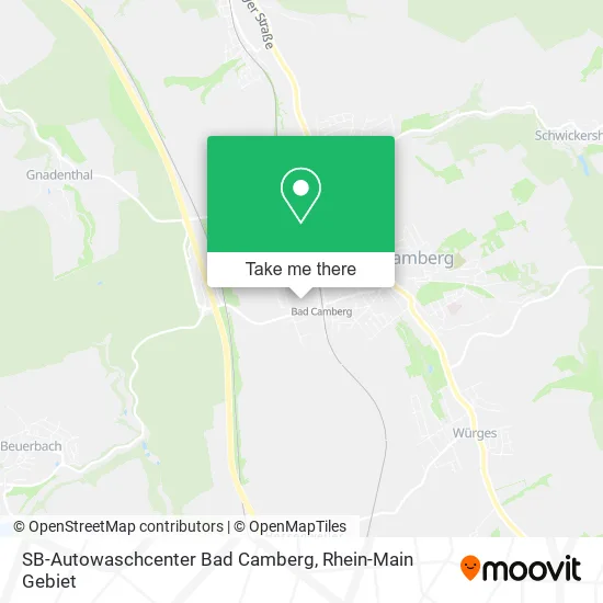 Карта SB-Autowaschcenter Bad Camberg