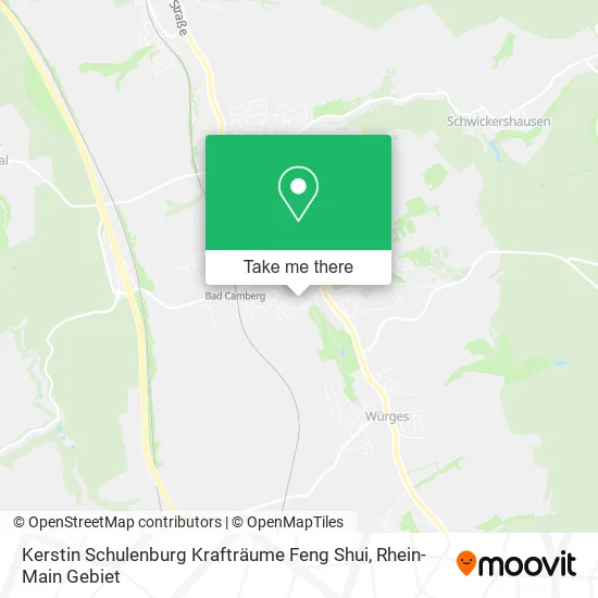 Карта Kerstin Schulenburg Krafträume Feng Shui