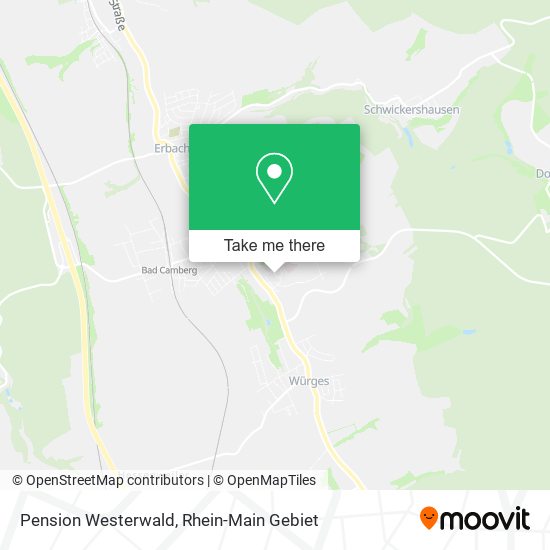 Карта Pension Westerwald