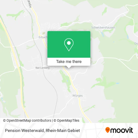 Карта Pension Westerwald