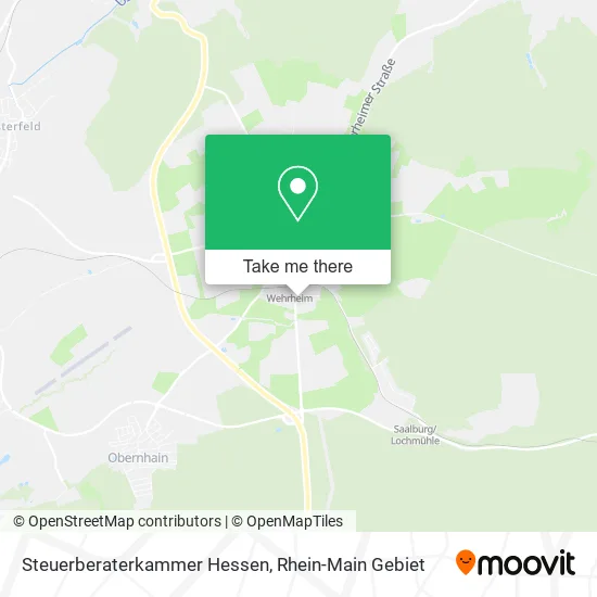 Карта Steuerberaterkammer Hessen