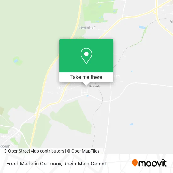 Карта Food Made in Germany