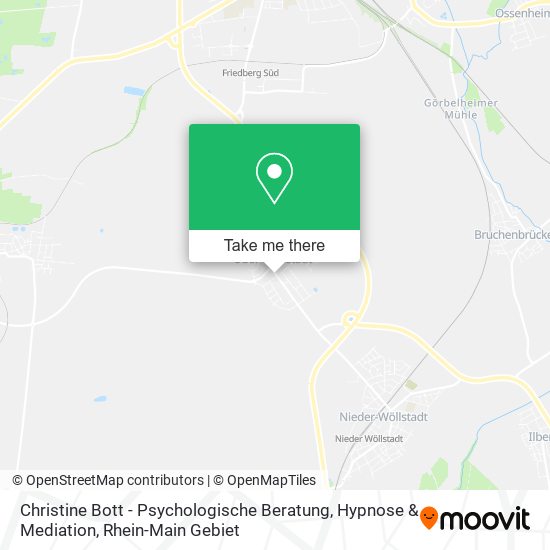 Christine Bott - Psychologische Beratung, Hypnose & Mediation map