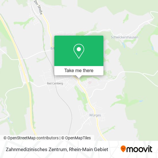 Карта Zahnmedizinisches Zentrum