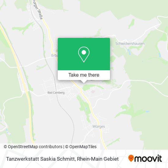 Карта Tanzwerkstatt Saskia Schmitt