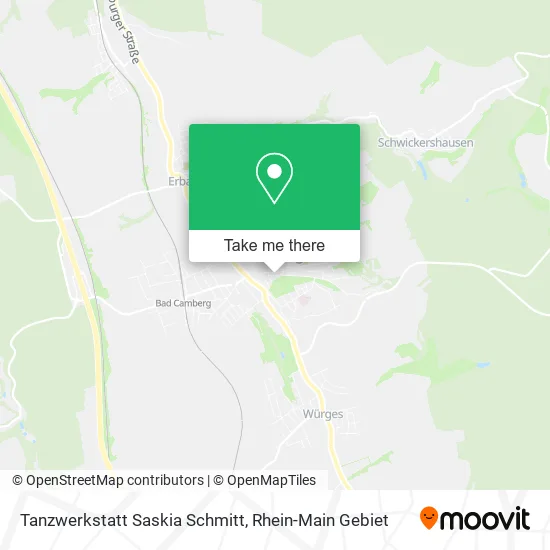 Карта Tanzwerkstatt Saskia Schmitt