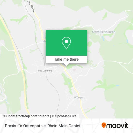 Карта Praxis für Osteopathie