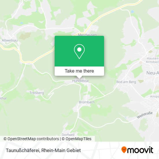 Taunußchäferei map