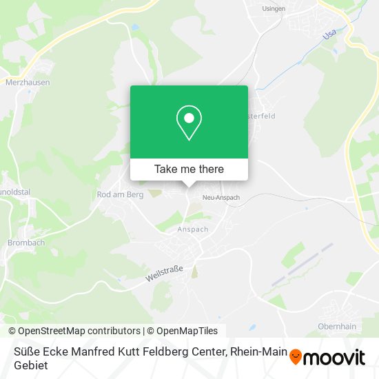 Süße Ecke Manfred Kutt Feldberg Center map