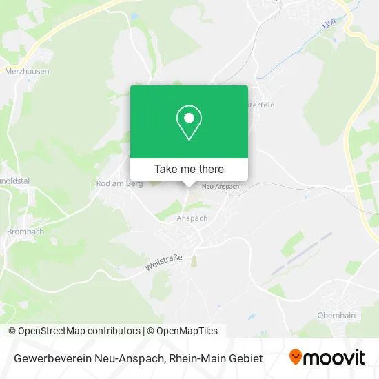 Карта Gewerbeverein Neu-Anspach