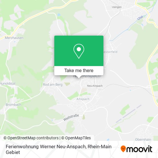 Ferienwohnung Werner Neu-Anspach map