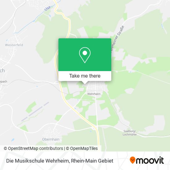Die Musikschule Wehrheim map