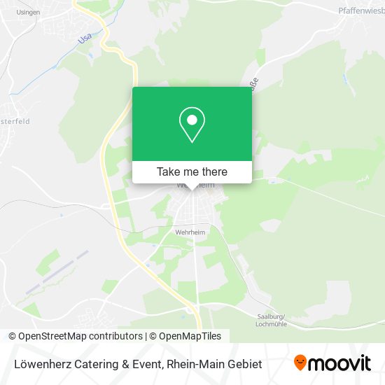 Löwenherz Catering & Event map
