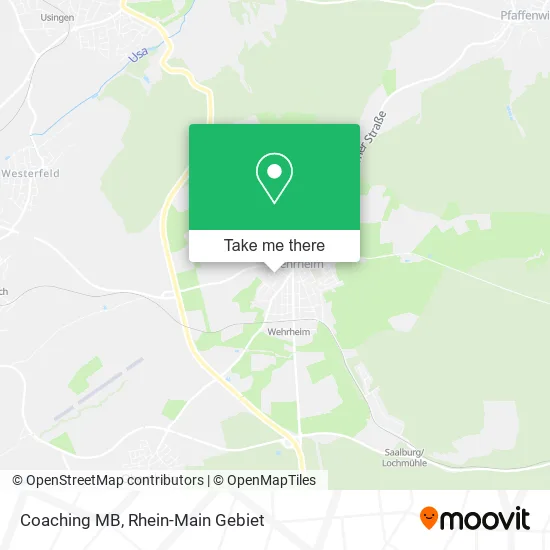 Карта Coaching MB