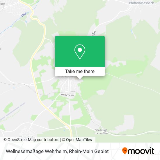 Wellnessmaßage Wehrheim map