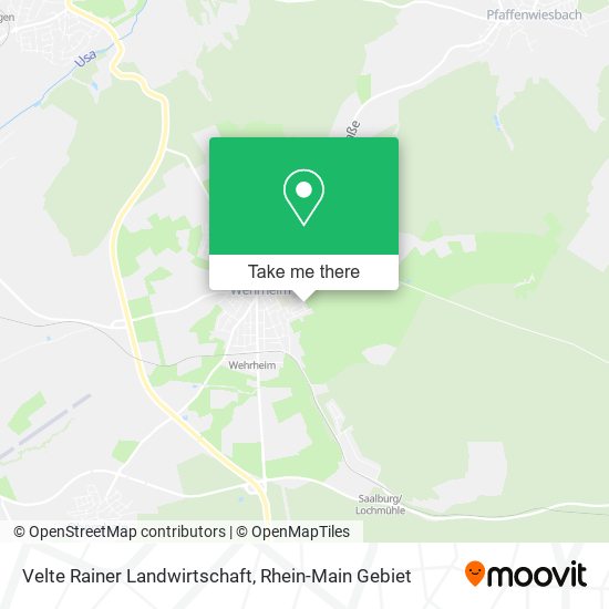 Карта Velte Rainer Landwirtschaft