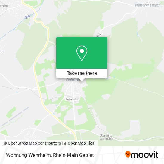 Карта Wohnung Wehrheim