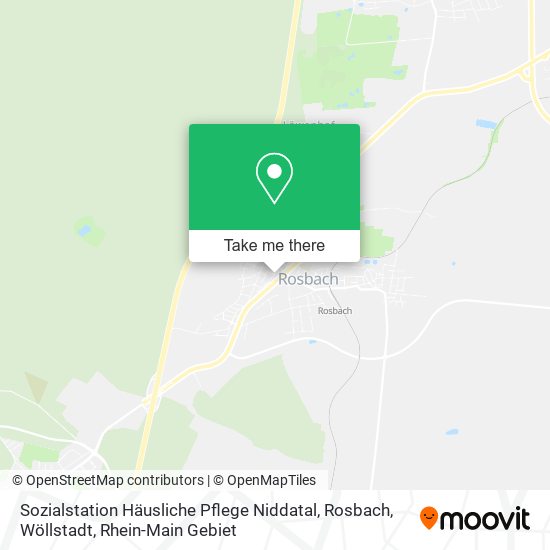 Sozialstation Häusliche Pflege Niddatal, Rosbach, Wöllstadt map