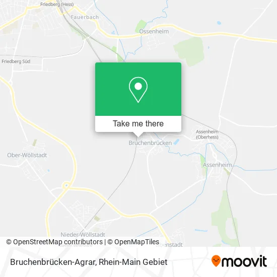Карта Bruchenbrücken-Agrar