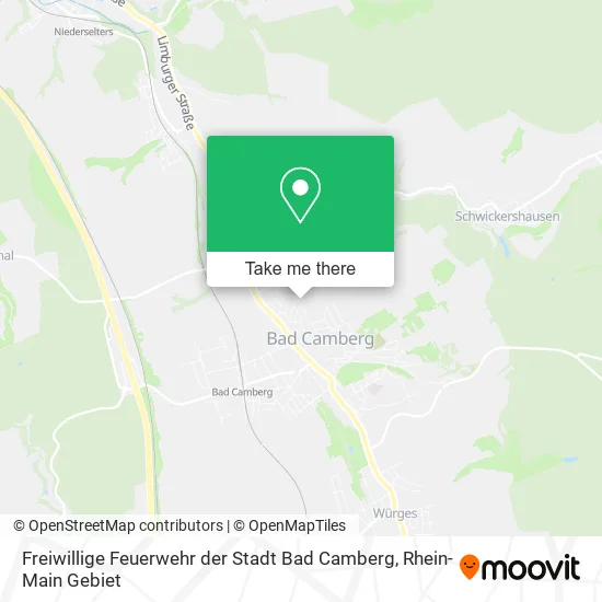 Карта Freiwillige Feuerwehr der Stadt Bad Camberg
