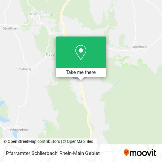 Pfarrämter Schlierbach map