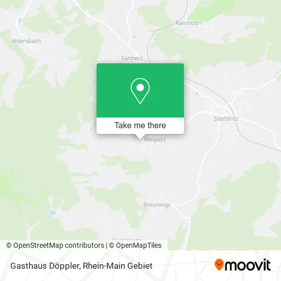 Карта Gasthaus Döppler
