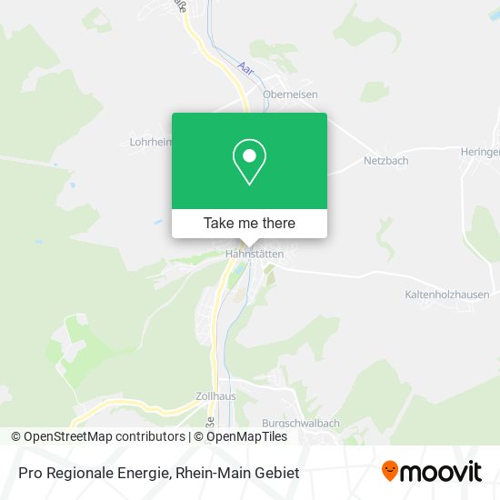 Карта Pro Regionale Energie