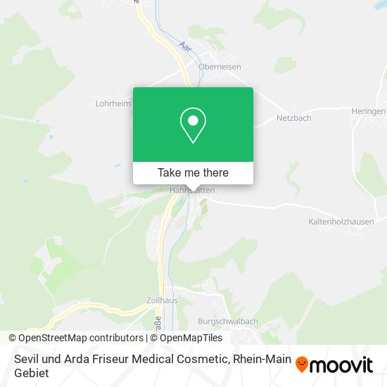 Sevil und Arda Friseur Medical Cosmetic map