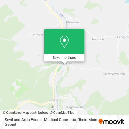 Карта Sevil und Arda Friseur Medical Cosmetic