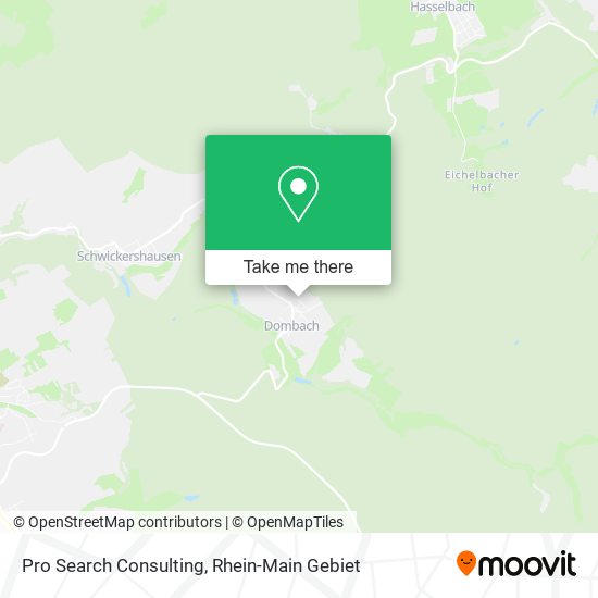 Pro Search Consulting map