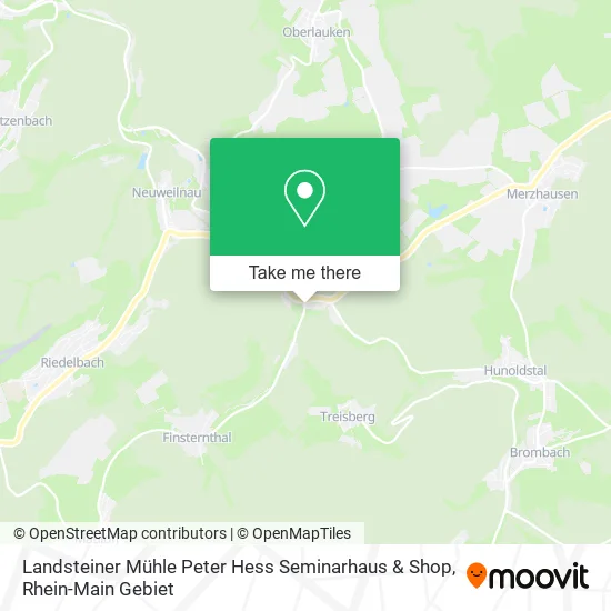 Карта Landsteiner Mühle Peter Hess Seminarhaus & Shop