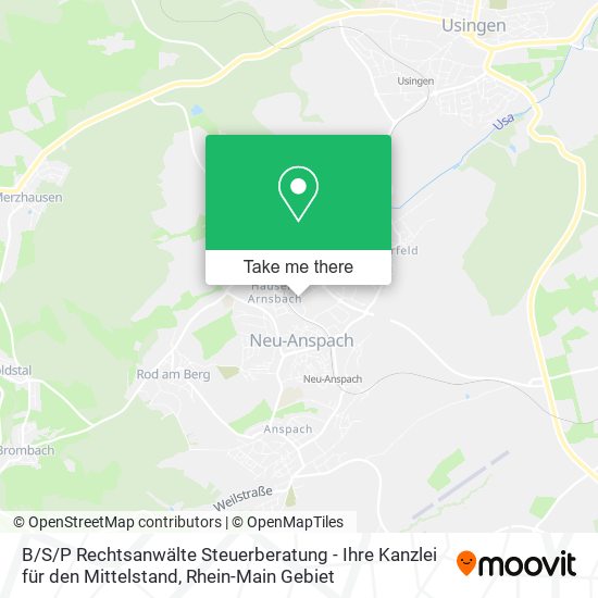 B / S/P Rechtsanwälte Steuerberatung - Ihre Kanzlei für den Mittelstand map