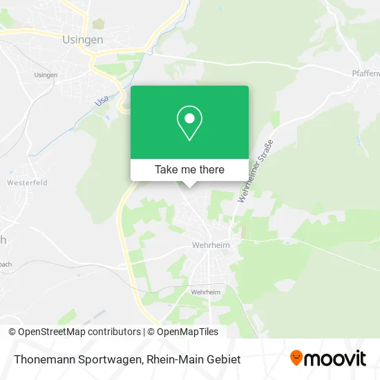 Карта Thonemann Sportwagen