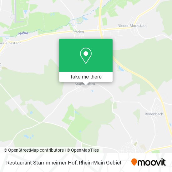 Restaurant Stammheimer Hof map